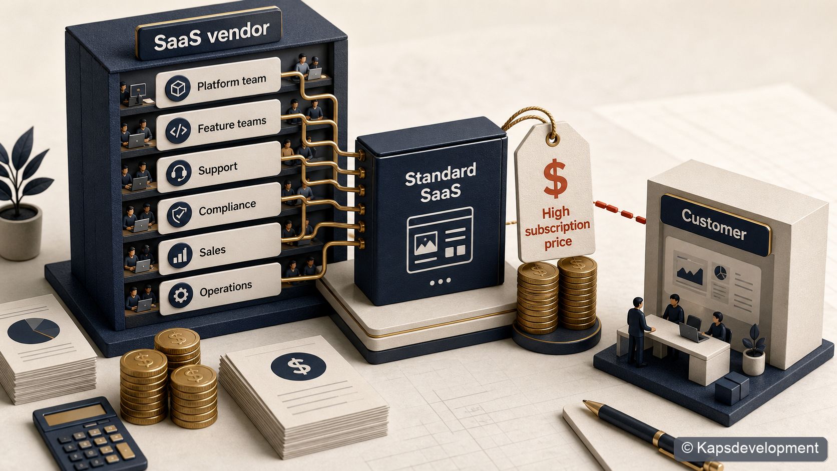 traditional saas vendor commodity off the shelf copyrighted