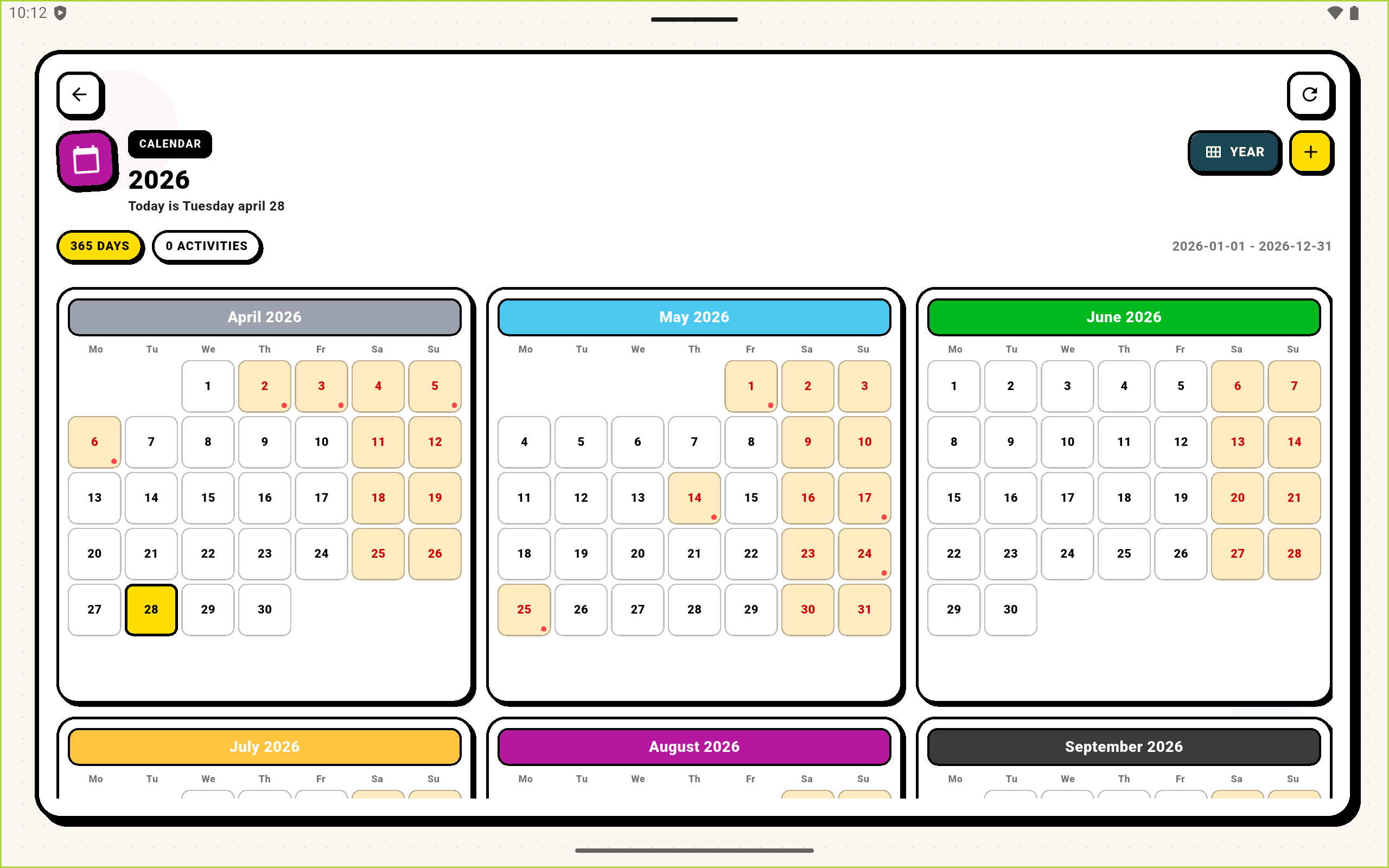 Famlo tablet screenshot 6
